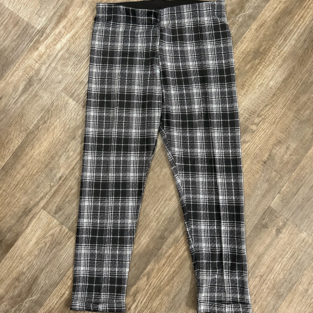 2x ashely blue Plaid Pants